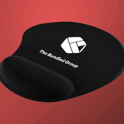 Solid Jersey Mouse Pad with Wrist Rest