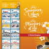 Suncare & Camping Prepack Display 2-Sided Floor Shipper