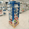 Let's Go Travel Prepack Display 4-Sided Floor Shipper